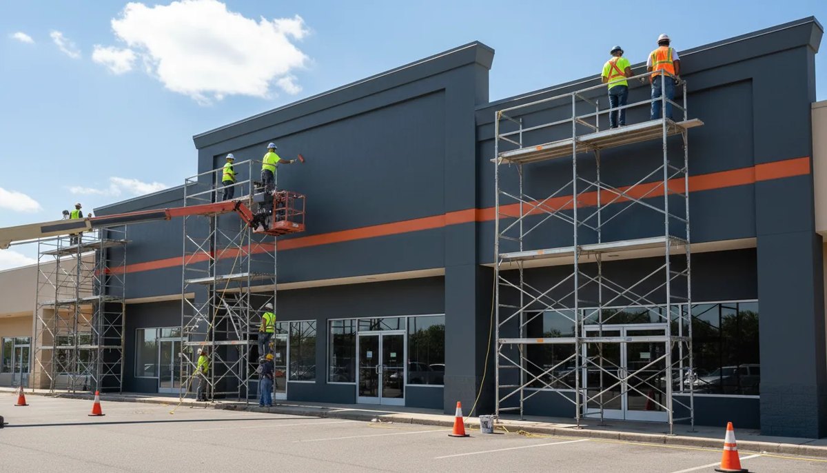 Commercial Exterior Painting